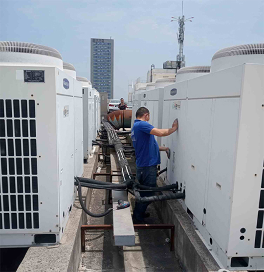 西青中央空调制热和不制冷系统维修方法